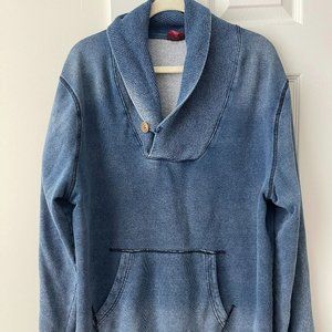 Men's Merona Wide Collar Pullover with Pocket, XXL